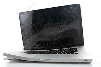 Broken laptop