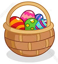 Easter egg basket