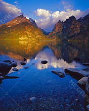 Jenny Lake at Sunrise