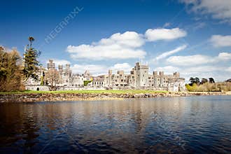 The 13th Century Ashford Castle in Cong - Ireland.