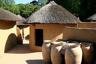 Kusasi houses of Ghana