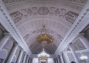 Interior of Yusupov palace in Saint Petersburg, Russia