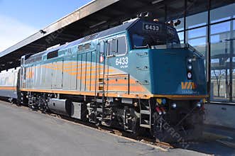 VIA Diesel-Electric Locomotive, Ottawa, Canada
