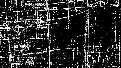 Scratch effect. TV screen with scratches and damage. Ideal for overlay.
