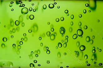 Green bubbles