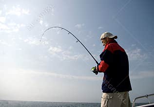 Sea fishing.