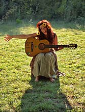Hippie woman