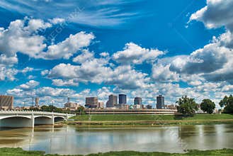 Dayton Ohio Skyline