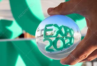 Expo 2020 sign