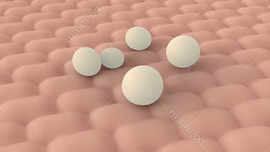 Serum freckles through the skin Natural beauty Face close up Health care