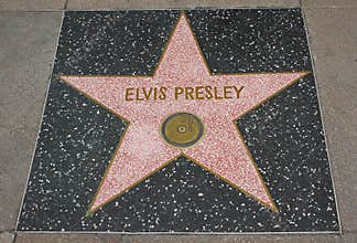 Hollywood Walk of Fame - Elvis Presley