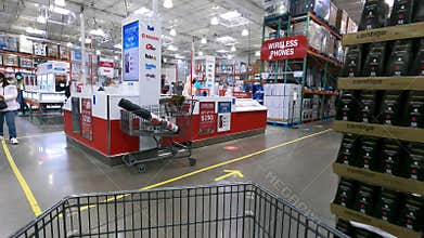 Costco shopping in Timelapse mode
