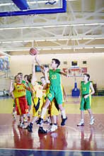 Basketball game between UNION and undefined team