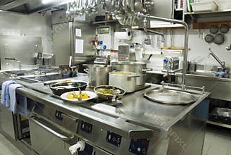 Restaurant kitchen