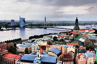View over Riga