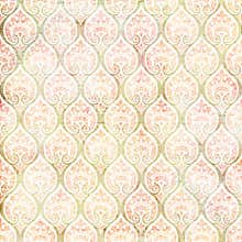 Vintage grungy damask repeating pattern