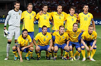 Hungary vs. Sweden football game