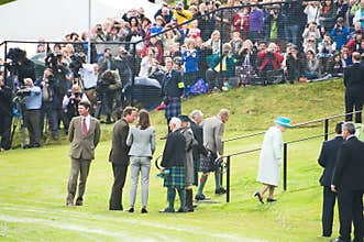 Prime Minister at Braemar.