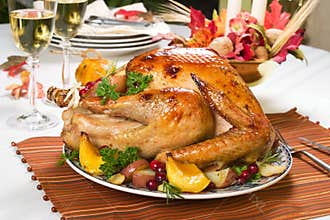 Roasted turkey