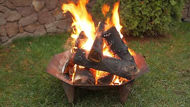 The Backyard Bonfire