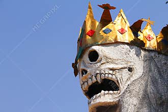 Monster, day of the dead in mexico city