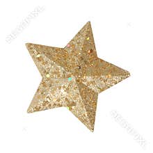 Isolated christmas star