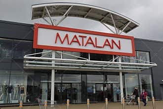 Entrance to a Matalan Store in Edinburgh