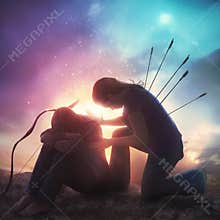 Woman prays for someone who hurt her
