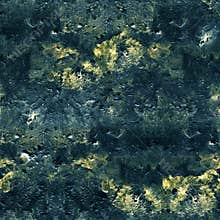 Blue black textured seamless watercolor pattern