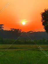 Sunset Beautiful weather Sunsets & sunrises image