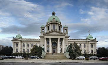Parliament of the Republic of Serbia in Belgrade