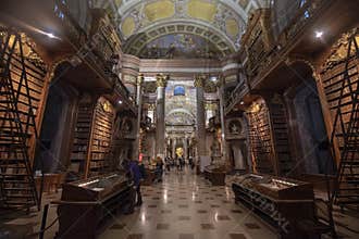 Austrian National Library in Vienna, Austria
