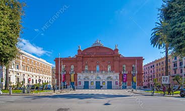 Teatro Petruzzelli Opera and Ballet Theater in Bari, Italy