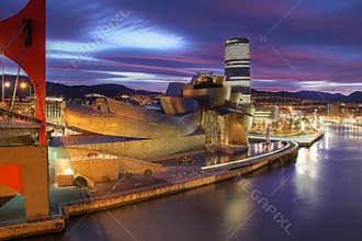 Guggenheim Museum in Bilbao, Spain