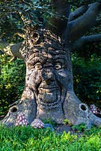Big fantasy oak tree