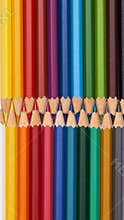 Colored pencils - mobile wallpaper