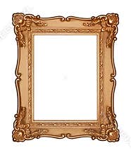Vintage Gold Frame