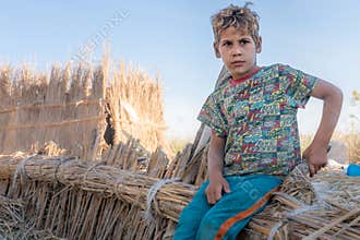 Mesopotamian / Iraqi Marshes with the so called Marsh Arabs