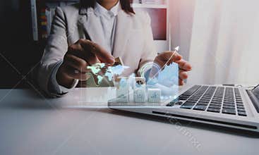 startup business finance technology and investment trading trader investor. Stock Market Investments Funds and Digital Assets.