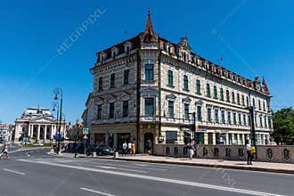 Levay Palace and the state theater