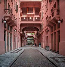 Casa de Cultura Mario Quintana Mario Quintana House of Culture former Hotel Majestic - Porto Alegre, Rio Grande do Sul, Brazil