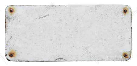 Old Blank Sign