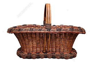 Woven Wicker Basket