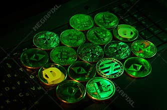 Gold and silver crypto currencies