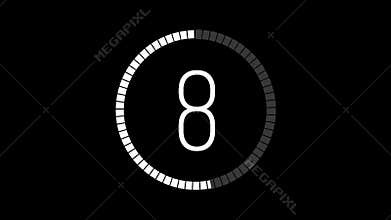 15 second Countdown animation timer