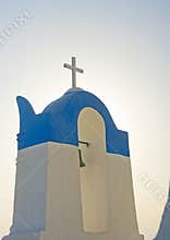Christian cross in Greece.
