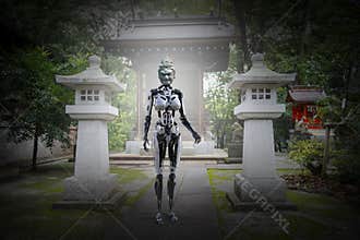 Japanese Cyborg Robot, Science Fiction