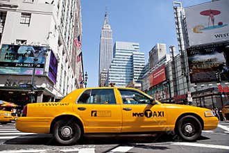 Taxi in Manhattan