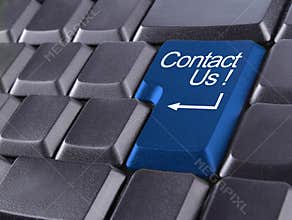 Contact us or support concept