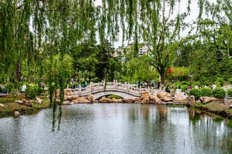 China Changchun Peony Garden scenery